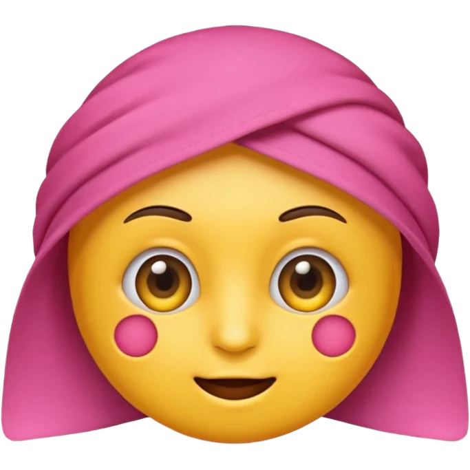 Emoji qui boude très mignon  emoji