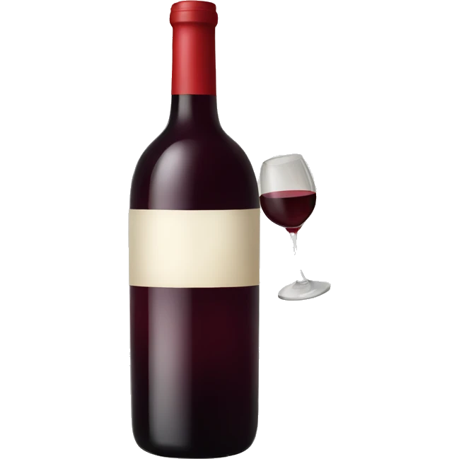 Red wine emoji