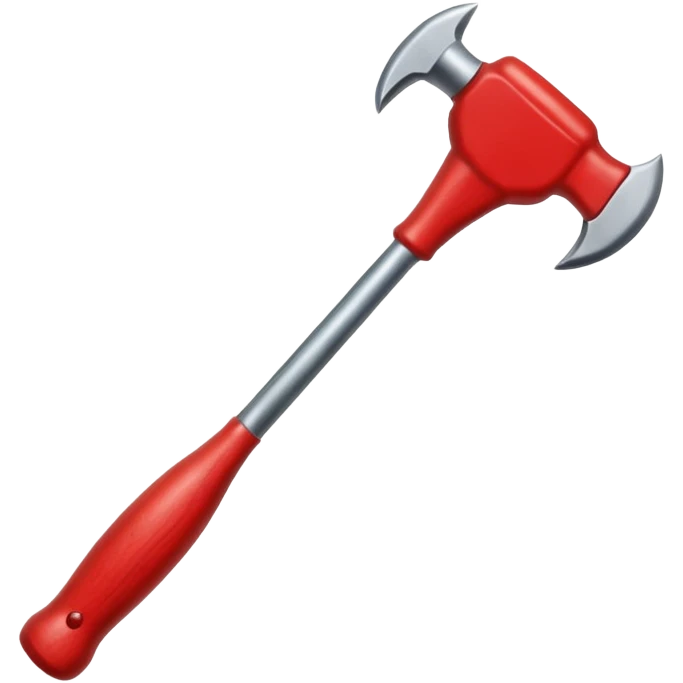 red hammer emoji