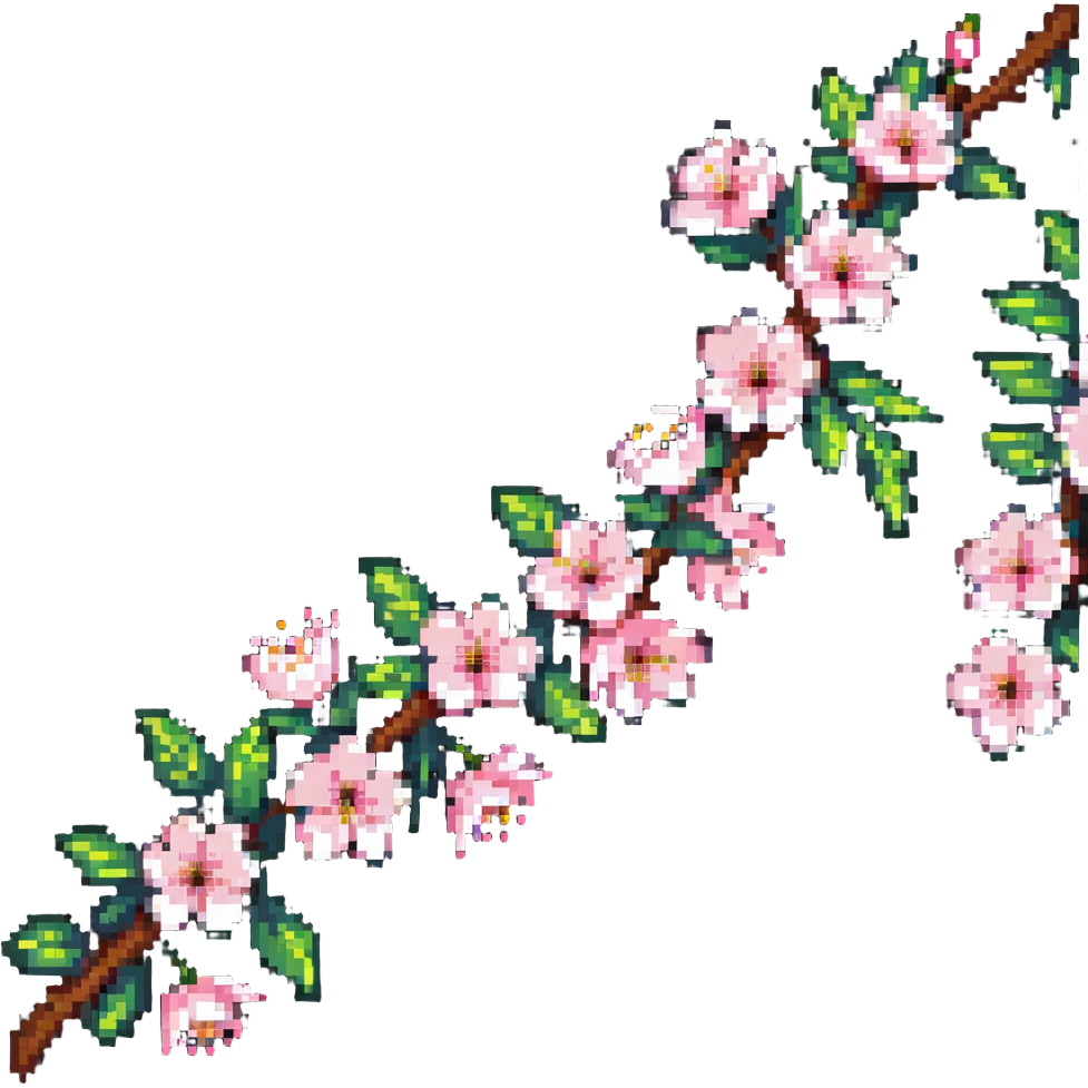 cherry blossom branch emoji