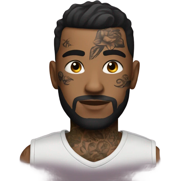 Andrew tate with tattoos  emoji