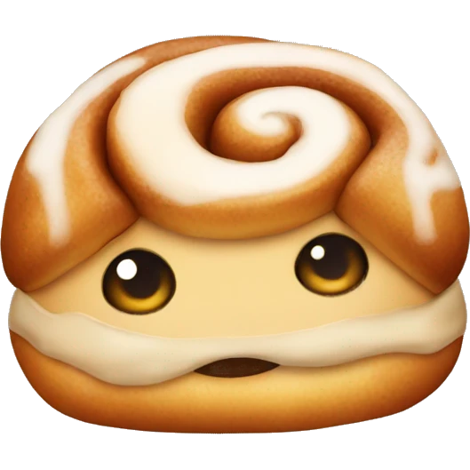 cinnamon bun emoji