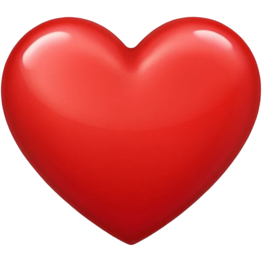 red heart emoji