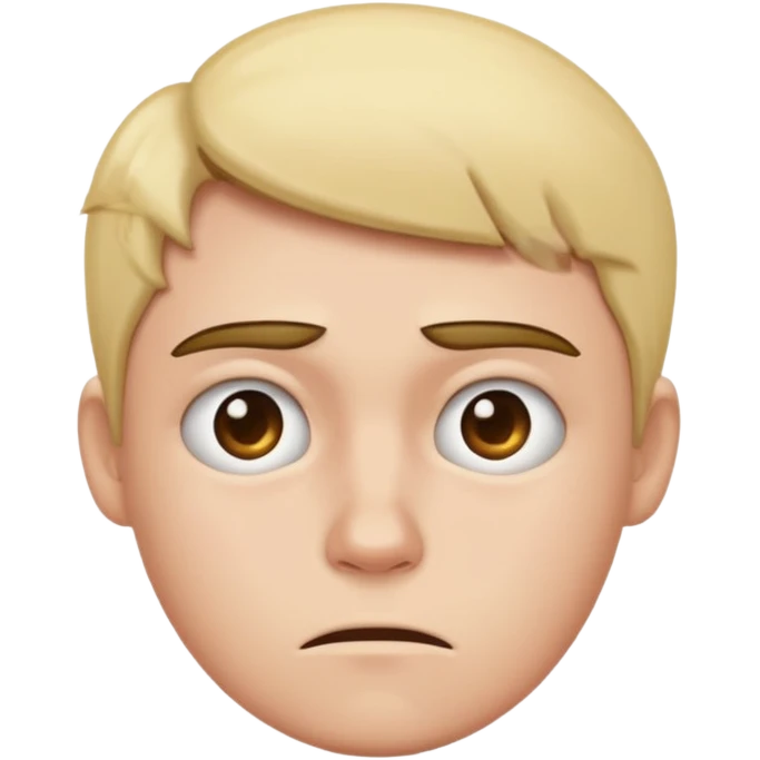 Mad and sad emoji