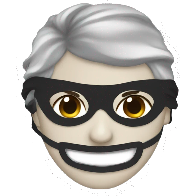 Masked up emoji