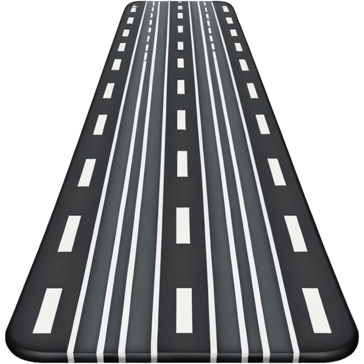 Road Lane Lines emoji