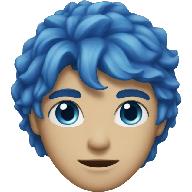 Blue blood emoji
