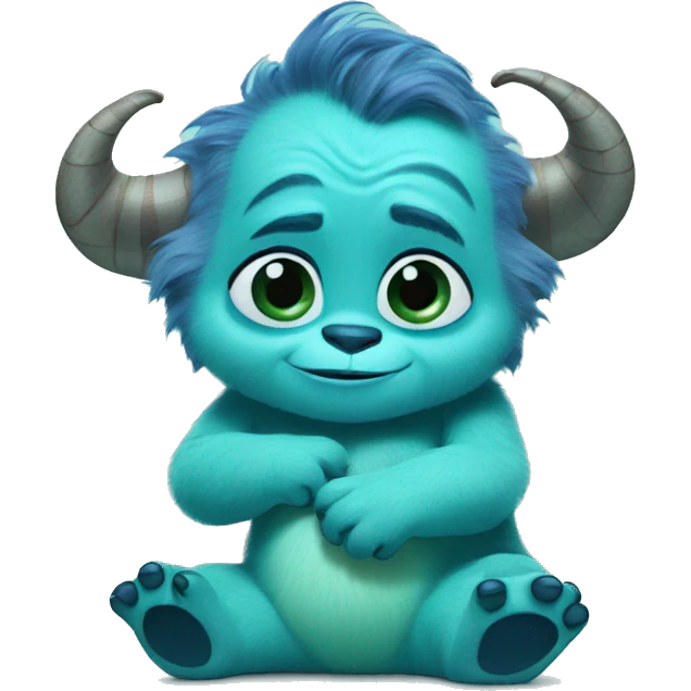 Sulley baby emoji