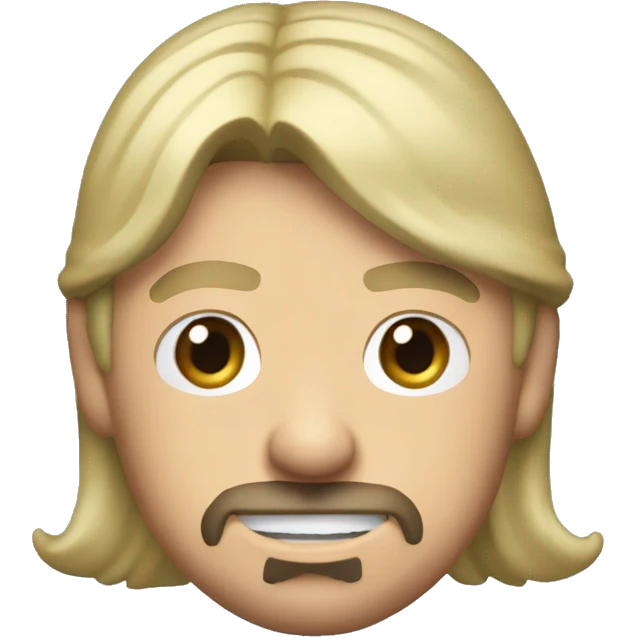 dave grohl long blond hair and basecap emoji