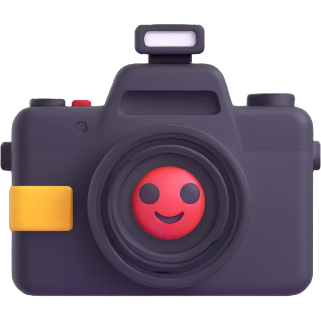 camera 3D emoji emoji