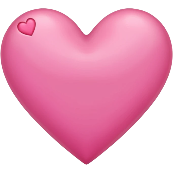 un coeur rose barré emoji