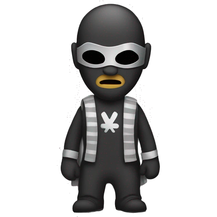 masked man  emoji