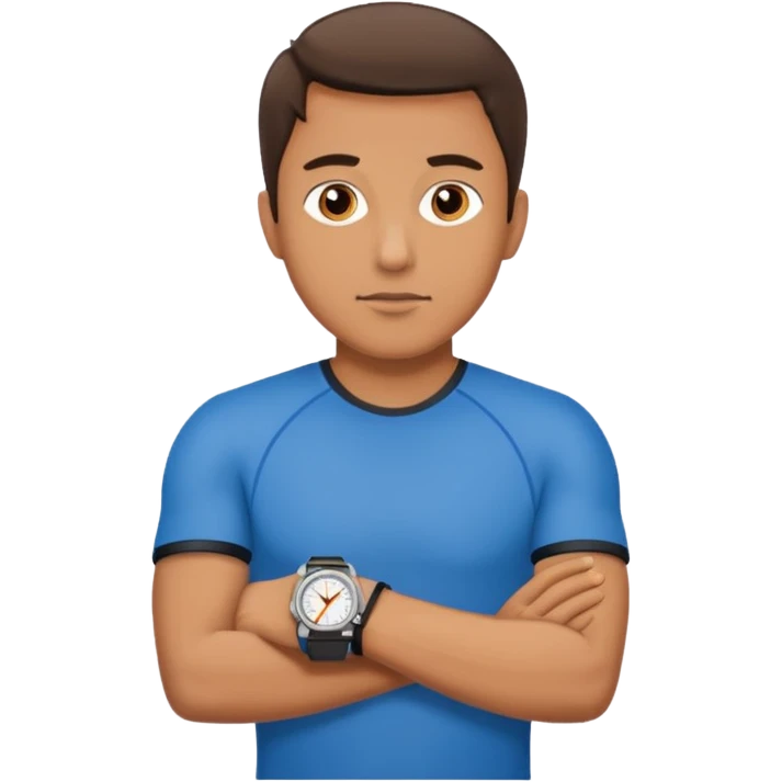 man with sport Watch emoji