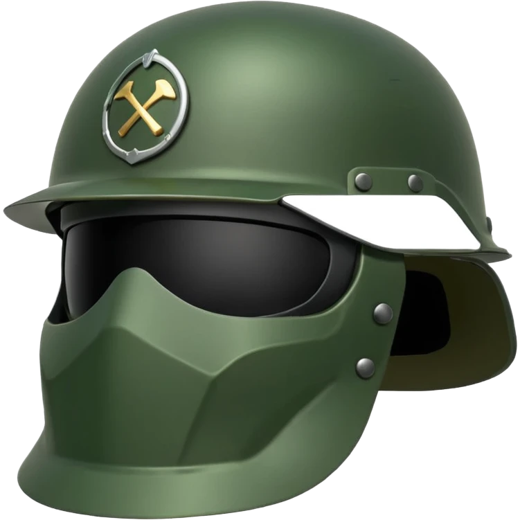 military helmet emoji