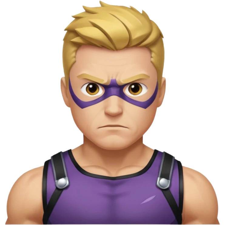 hawkeye marvel superhero headshot emoji