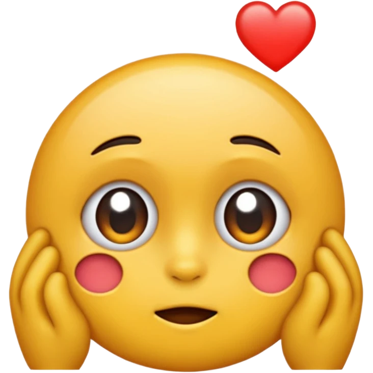 Woman eating poop emoji