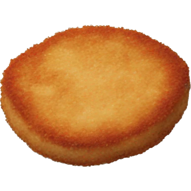 cutlet on plate emoji