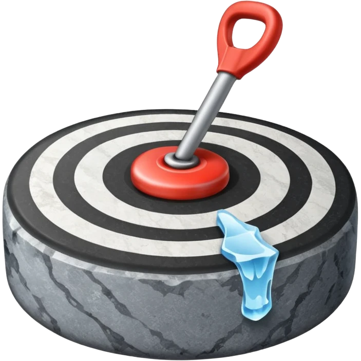 target curling emoji