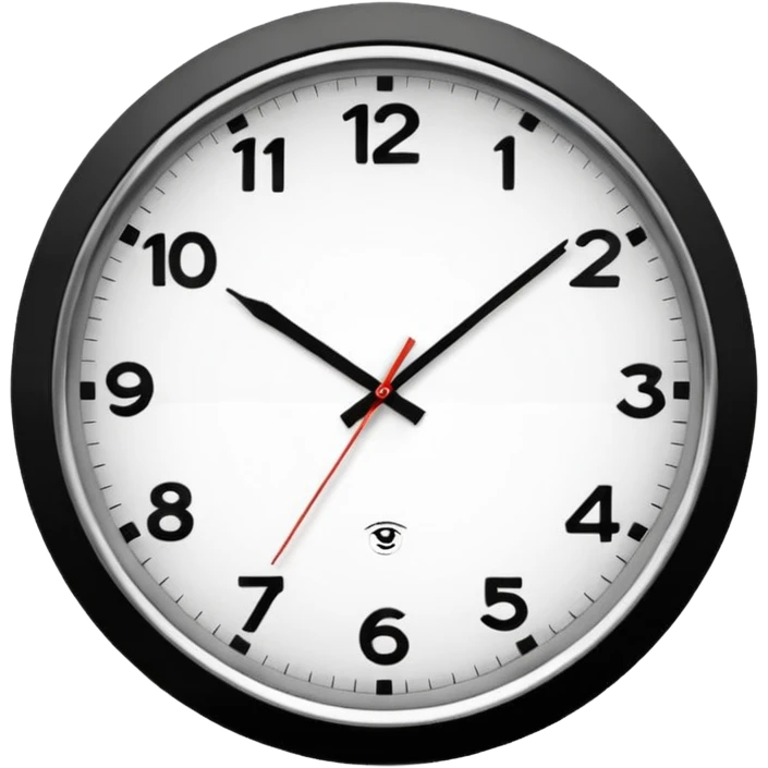 wall clock emoji