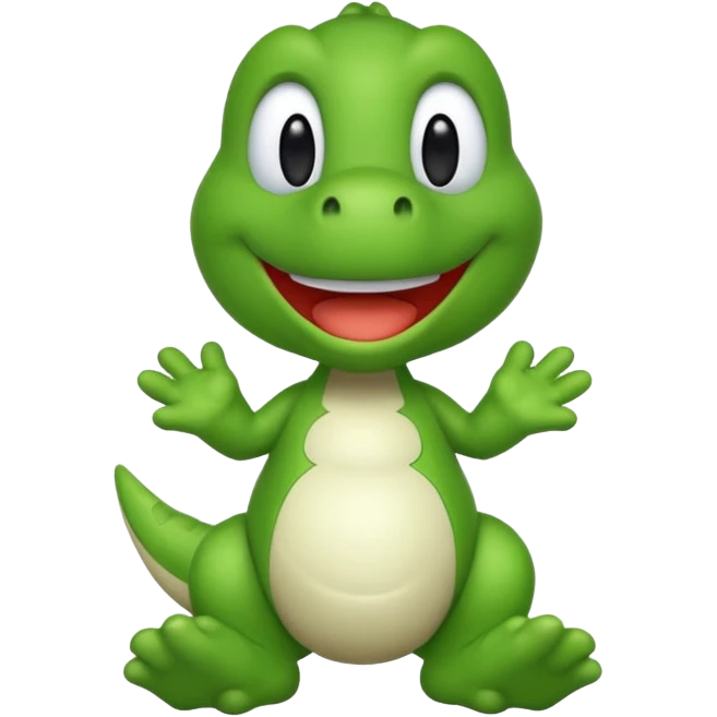 Yoshi from Mario  emoji