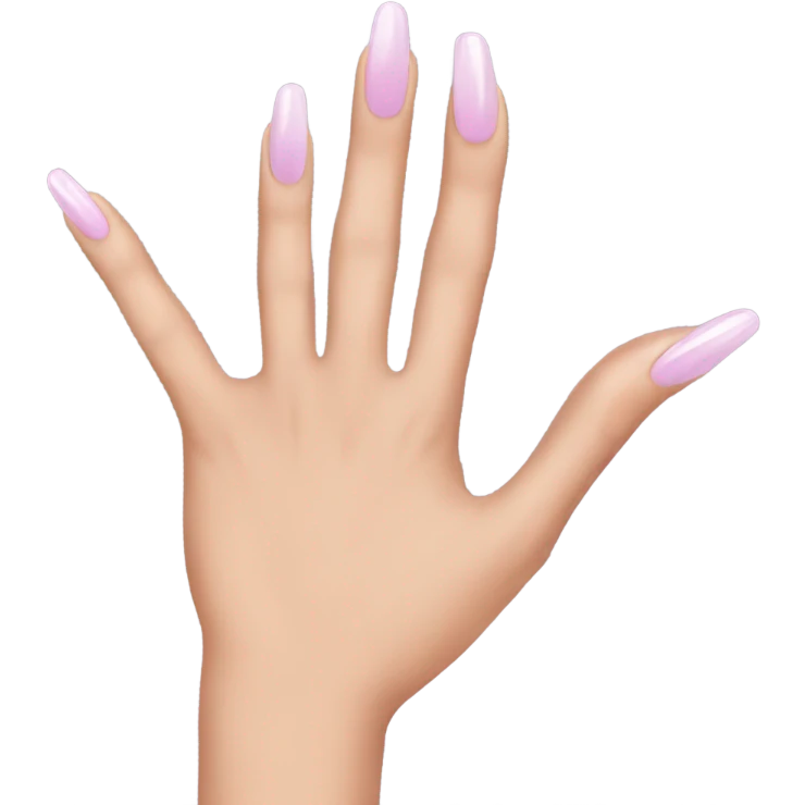 Hands with beautiful nails emoji