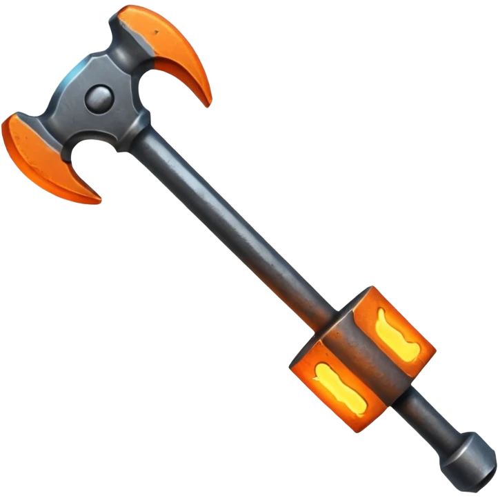 hot metal rod, iron, blacksmith emoji