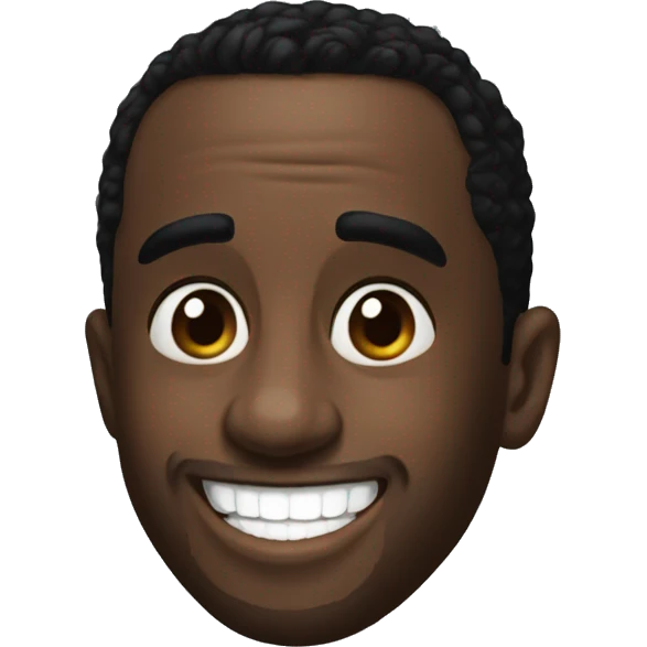 P diddy smiling emoji