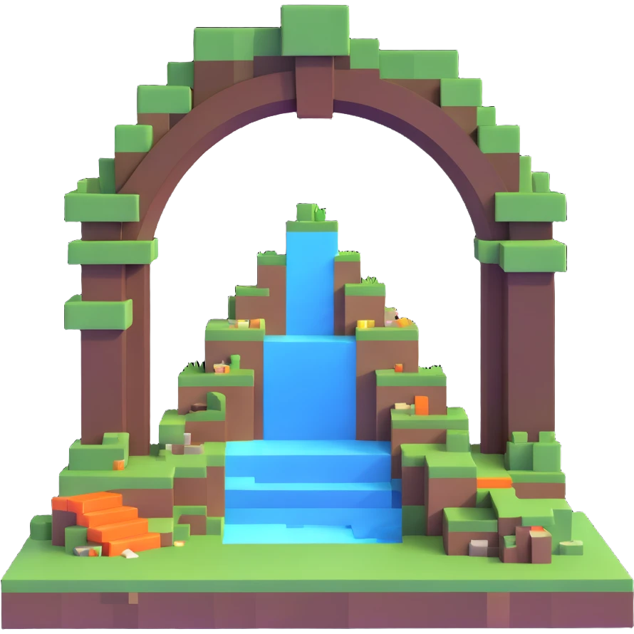 Minecraft End portal emoji