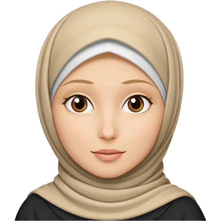 Hijab blond emoji