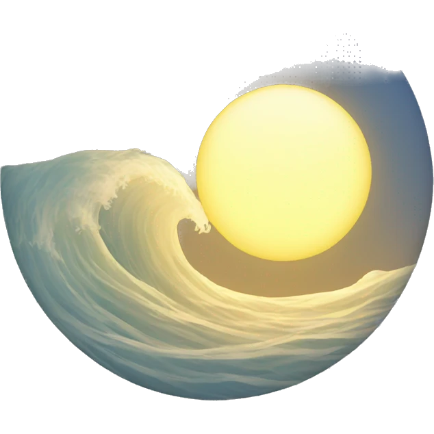 Light wave emoji