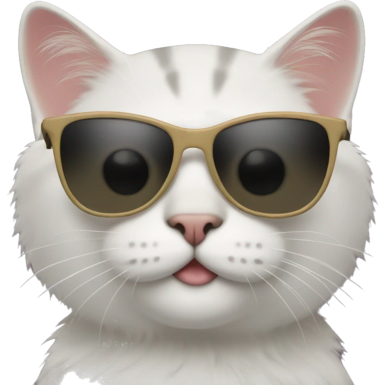 cat with sunglasses  emoji