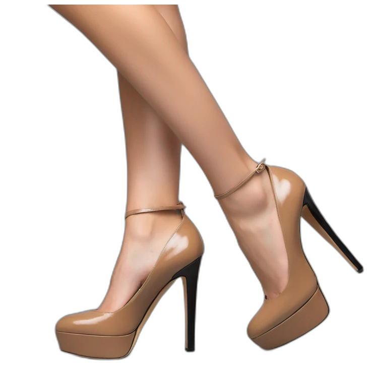 VALENTINO Tan-go PLATFORM PUMP black emoji
