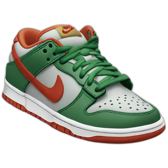 nike dunk low emoji