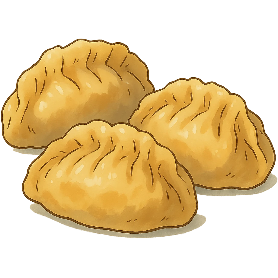ghibli style dumplings emoji