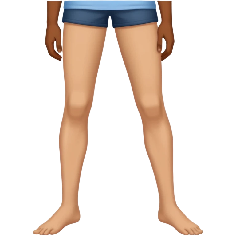 With legs emoji