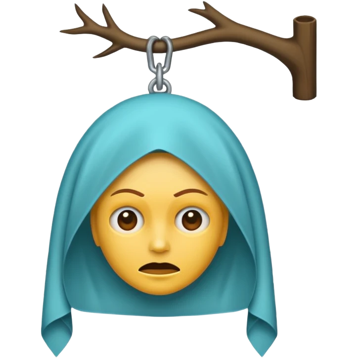 Dead hangwoman emoji