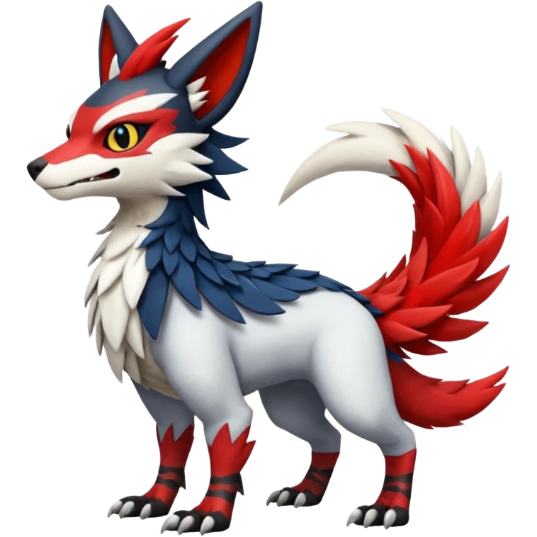 Trico-Sergal-Nargacuga-Litten-Zangoose-fusion emoji