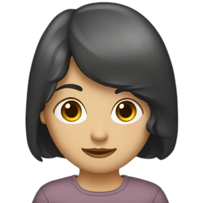 Девушка в смокинге с бабочкой emoji