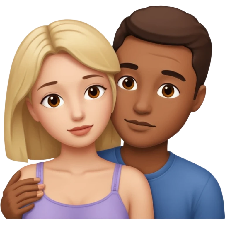 Man and woman having sex emoji
