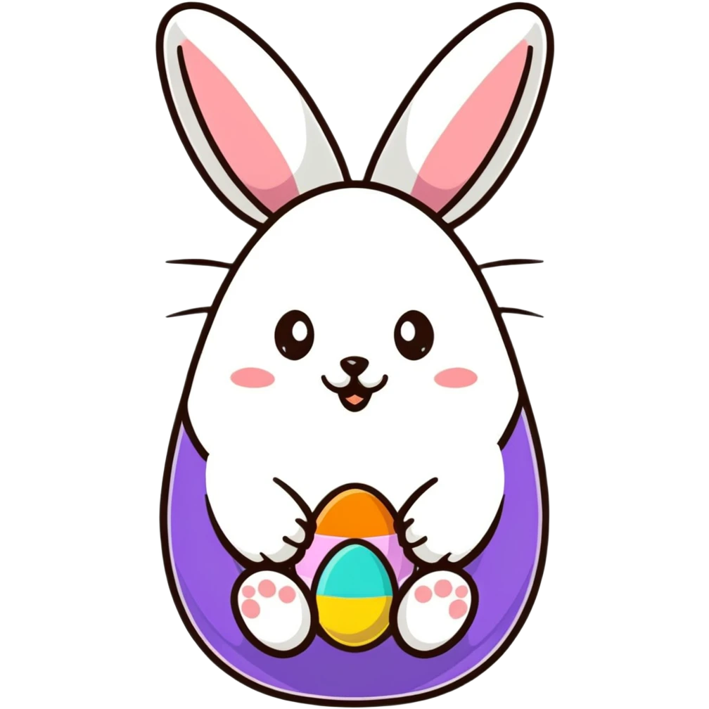 Happy Easter emoji