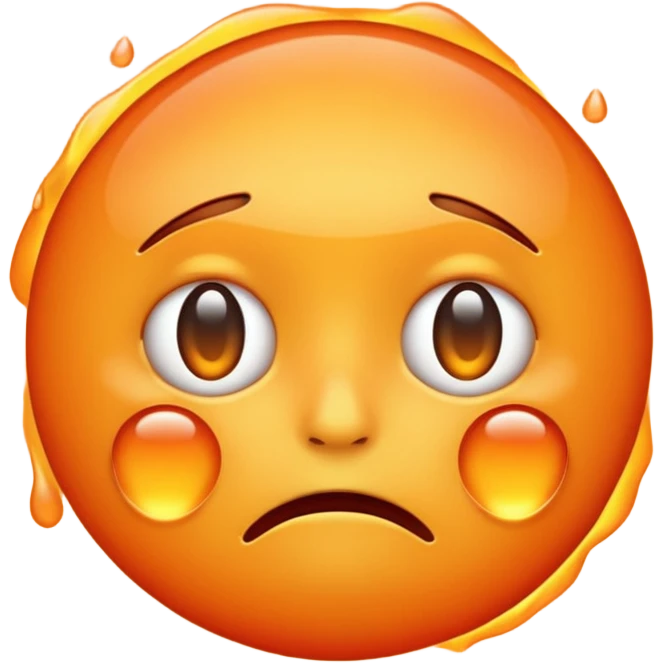 crying heat emoji emoji