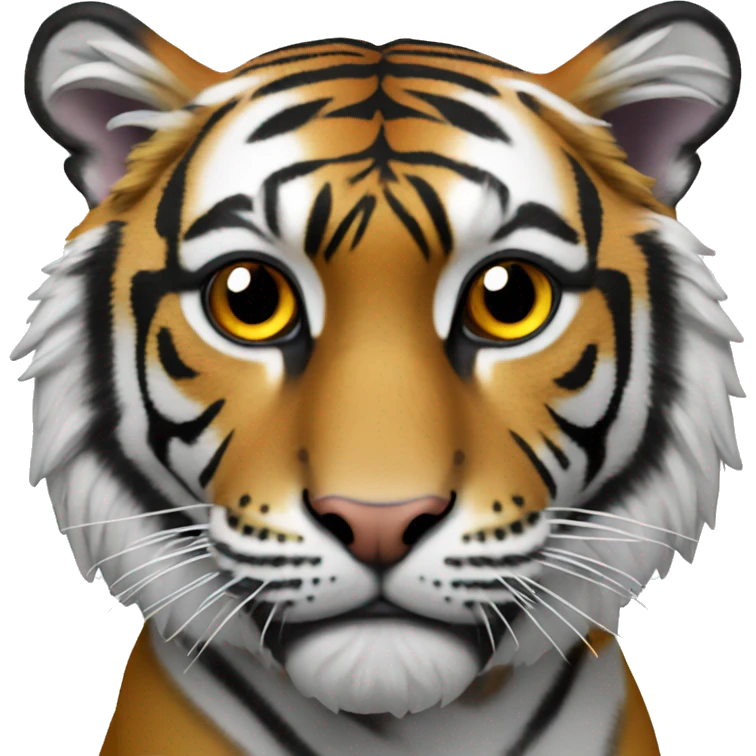 Vr on tiger eyes emoji