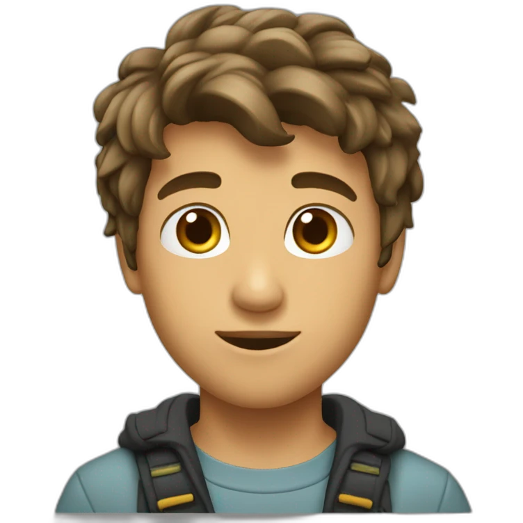 ragazzo biondo e muscoloso emoji