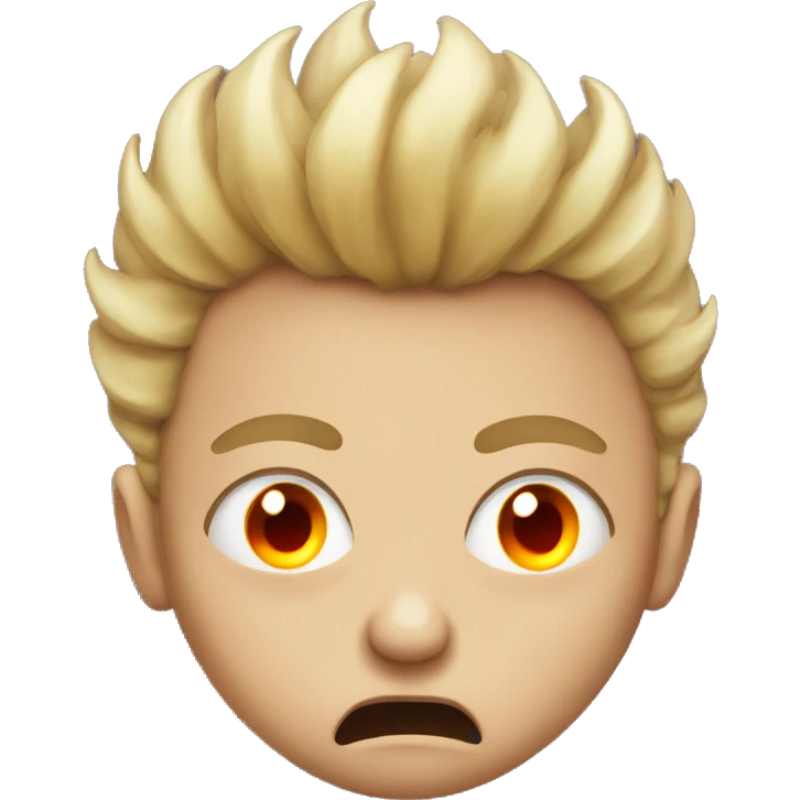 Mad face with fire eyes emoji
