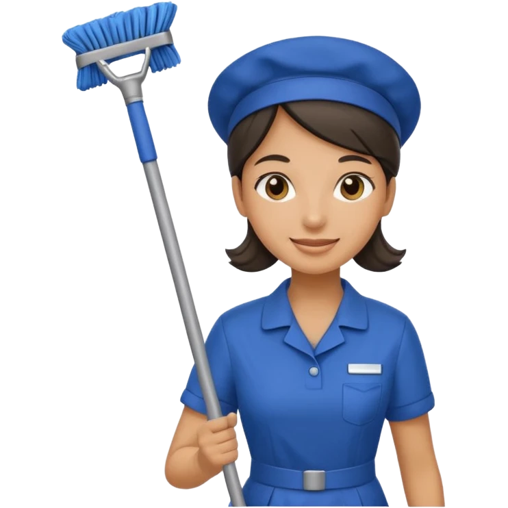 Janitress emoji