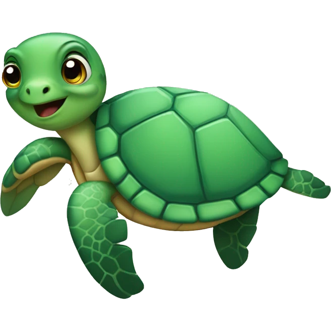Cute Sea turtle  emoji