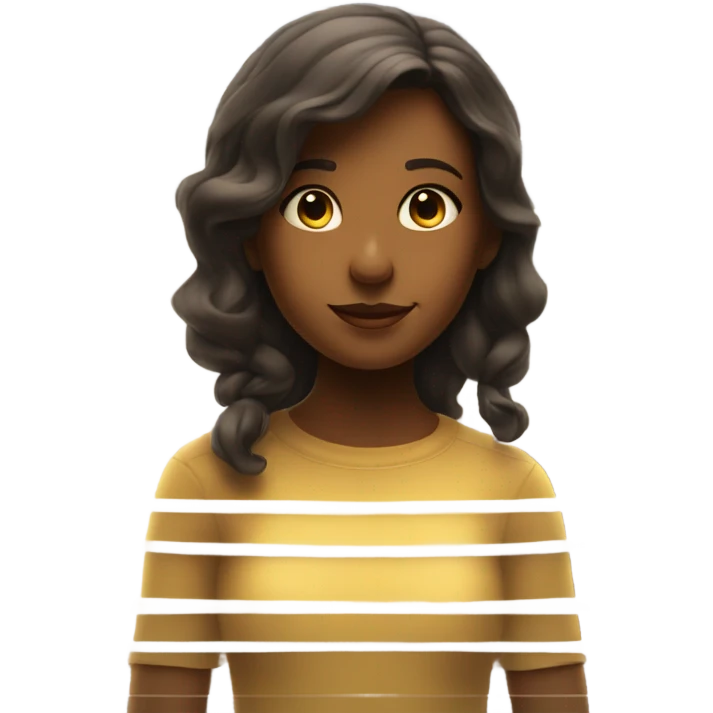 girl by the blinds emoji
