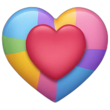 Un cœur d’une couleur représentant l’amour avec le prénom Tÿphęñń emoji