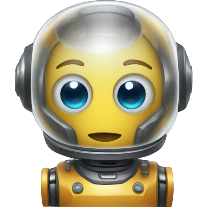Zapvoice as a cute assistant bubble robot  emoji