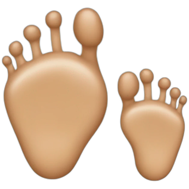 foot face emoji
